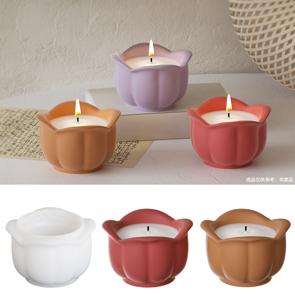 Candle Making Jars Wholesale - Diy Plaster Aromatherapy Candle Cup Making