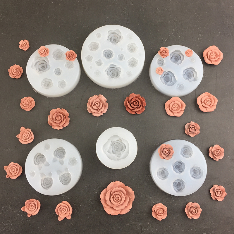 3D Rose Flower Shape Leaf Sili - Candle Making Tools review and price