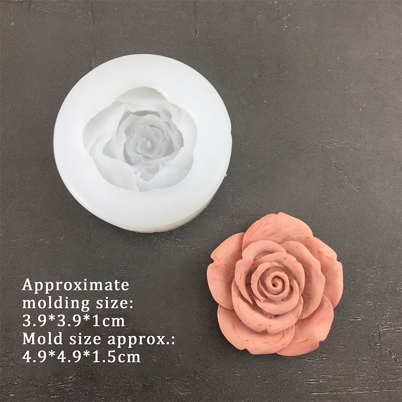 3D Rose Flower Shape Leaf Sili - Candle Making Tools review and price