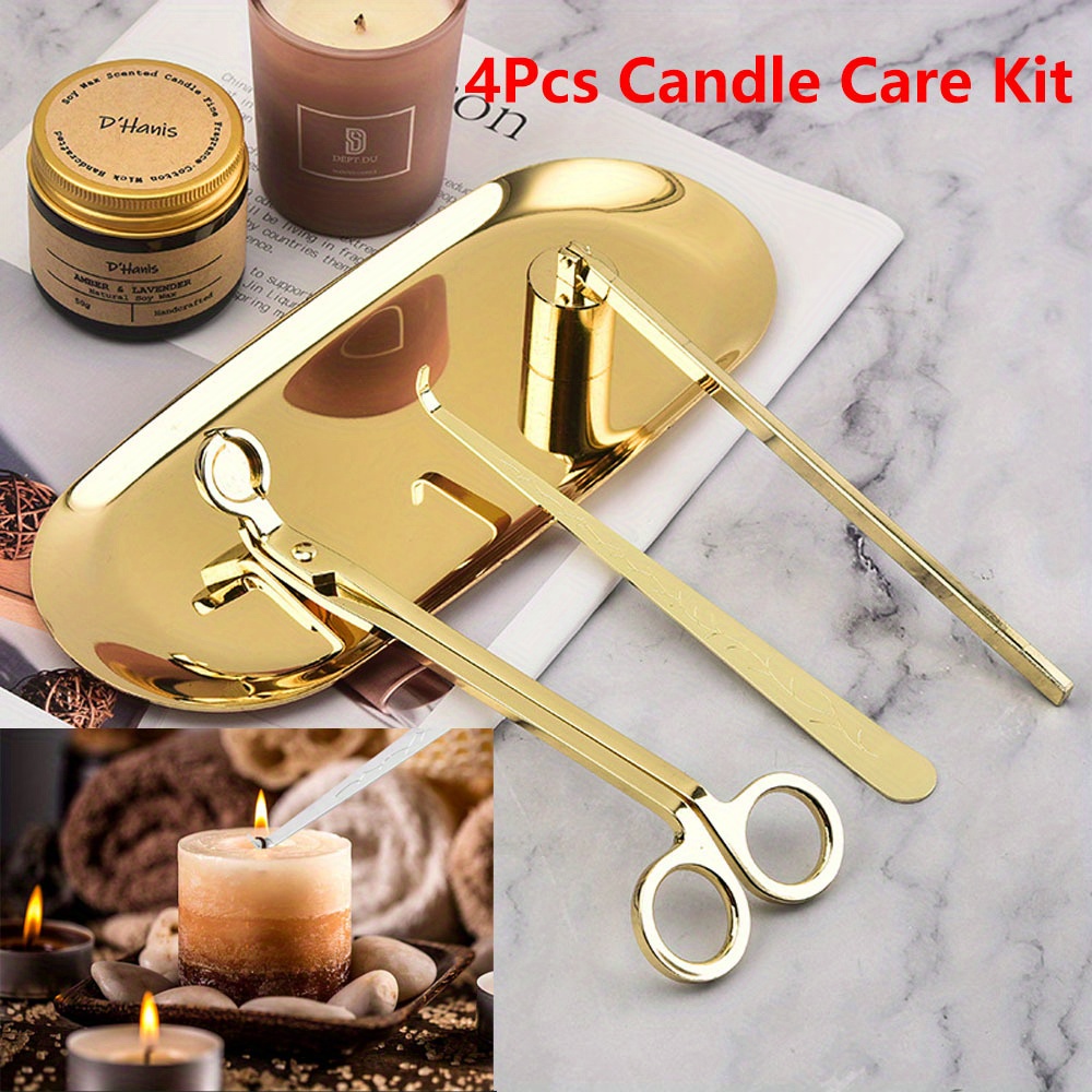 4pcs/set Luxury Candle Care Ki - Candle Making Tools review and price