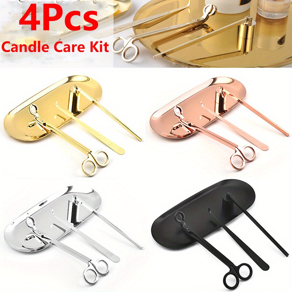 4pcs/set Luxury Candle Care Ki - Candle Making Tools review and price