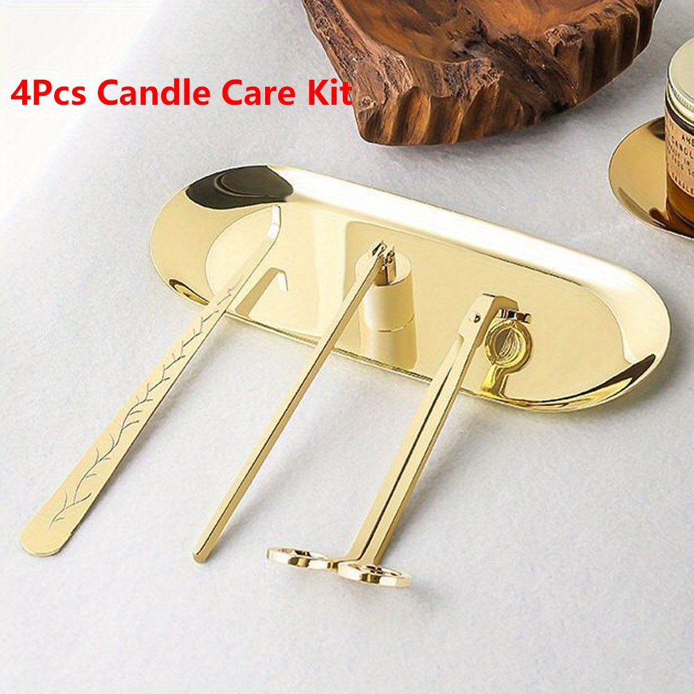 4pcs/set Luxury Candle Care Ki - Candle Making Tools review and price