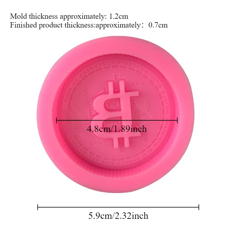 1/3Pcs Currency Logo Soap Sili - Candle Making Tools review and price