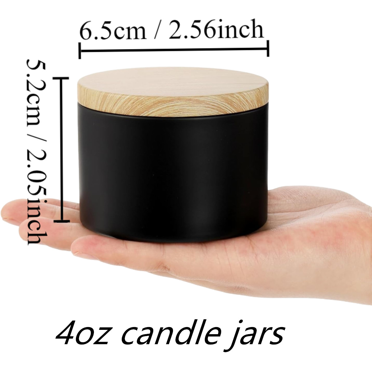 12pcs 4oz Candle Tins With Lid - Candle Warning Label review and price