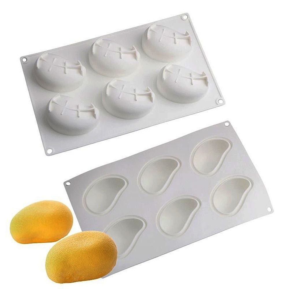 6 Cavity Mango Shaped Cake Mol - Candle Making Tools review and price