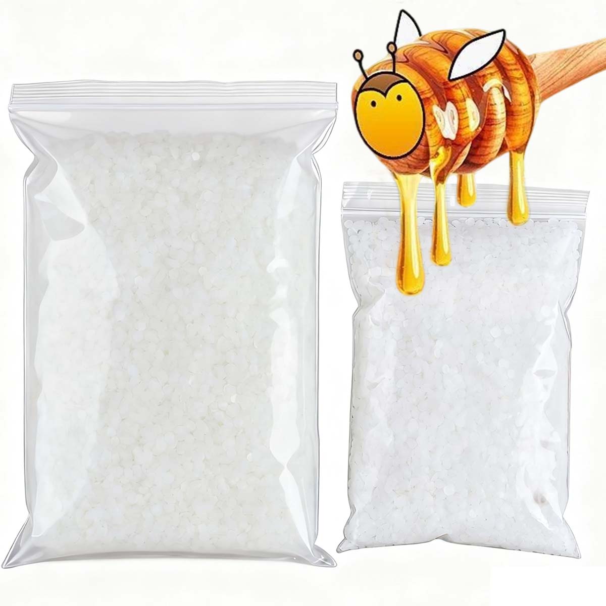 200g-1000g White Beeswax Pure  - Candle Making Uk review and price